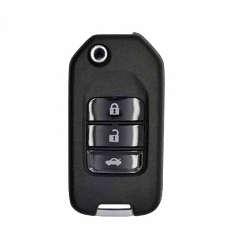 Honda Style / 3-Button Universal Remote Key for VVDI Key Tool (Wireless) - UHS Hardware Honda Style / 3-Button Universal Remote Key for VVDI Key Tool (Wireless) - UHS Hardware