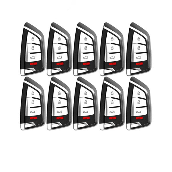 10 x Xhorse - Knife Style / 4-Button Universal Smart Key w/ Proximity Function for VVDI Key Tool (Pack of 10) - UHS Hardware 10 x Xhorse - Knife Style / 4-Button Universal Smart Key w/ Proximity Function for VVDI Key Tool (Pack of 10) - UHS Hardware