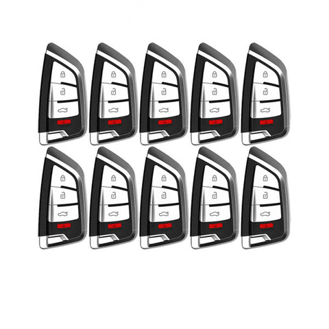 10 x Xhorse - Knife Style / 4-Button Universal Smart Key w/ Proximity Function for VVDI Key Tool (Pack of 10) - UHS Hardware 10 x Xhorse - Knife Style / 4-Button Universal Smart Key w/ Proximity Function for VVDI Key Tool (Pack of 10) - UHS Hardware