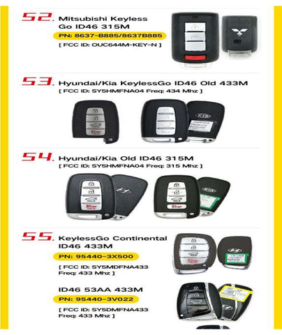 4-Button Universal Smart Key w/ Proximity Function for VVDI Key Tool (Xhorse) (BUNDLE OF 10) - UHS Hardware 4-Button Universal Smart Key w/ Proximity Function for VVDI Key Tool (Xhorse) (BUNDLE OF 10) - UHS Hardware