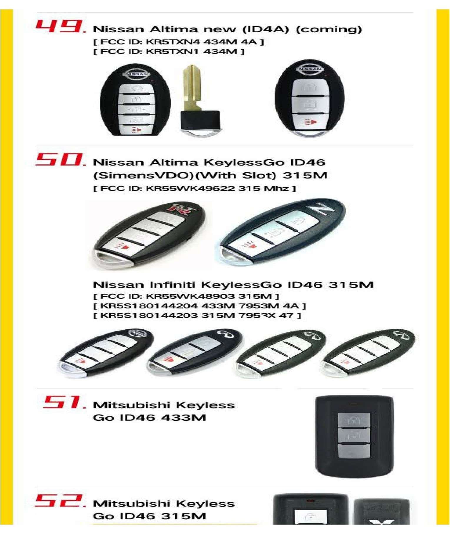 4-Button Universal Smart Key w/ Proximity Function for VVDI Key Tool (Xhorse) (BUNDLE OF 10) - UHS Hardware 4-Button Universal Smart Key w/ Proximity Function for VVDI Key Tool (Xhorse) (BUNDLE OF 10) - UHS Hardware