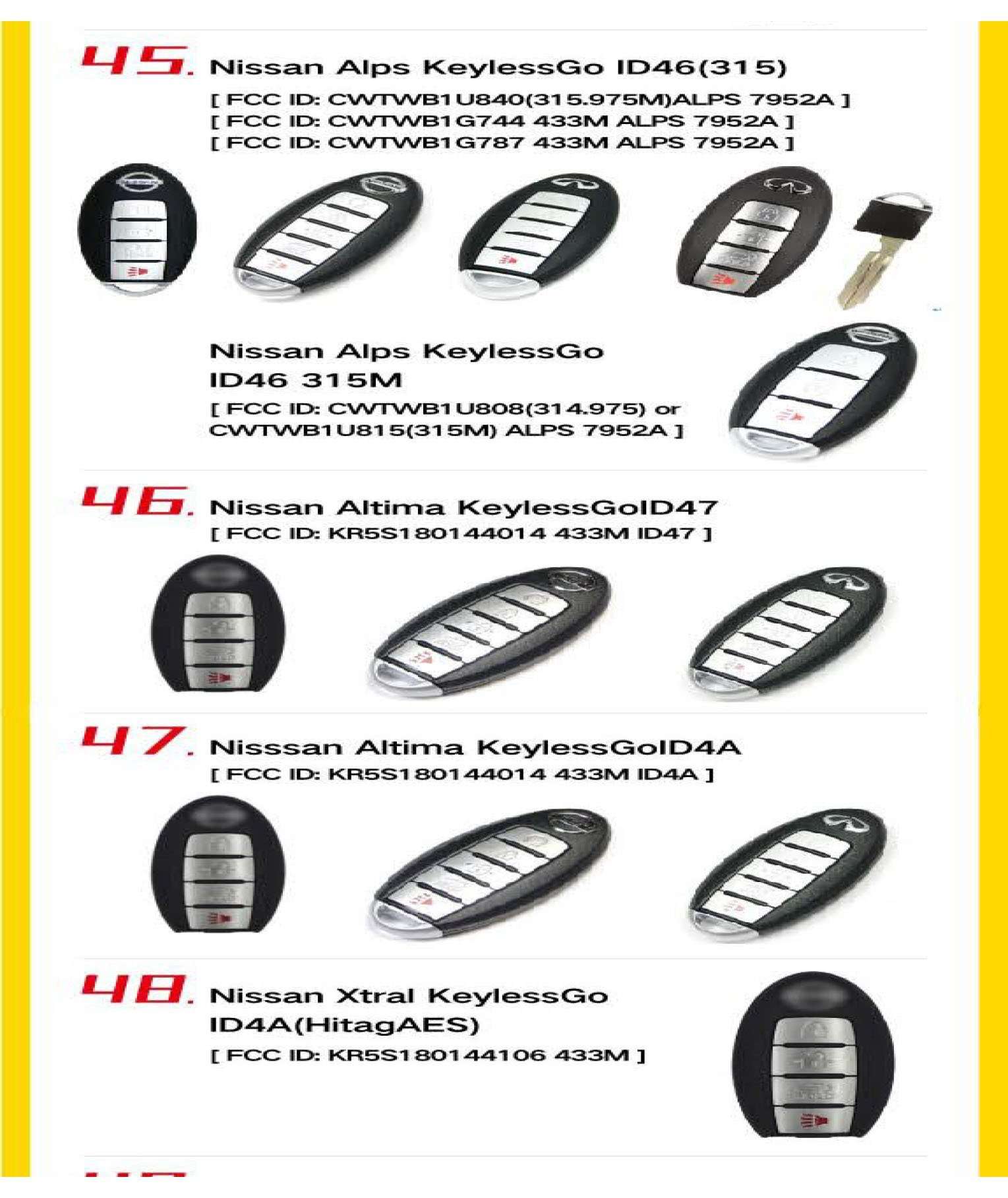 4-Button Universal Smart Key w/ Proximity Function for VVDI Key Tool (Xhorse) (BUNDLE OF 10) - UHS Hardware 4-Button Universal Smart Key w/ Proximity Function for VVDI Key Tool (Xhorse) (BUNDLE OF 10) - UHS Hardware