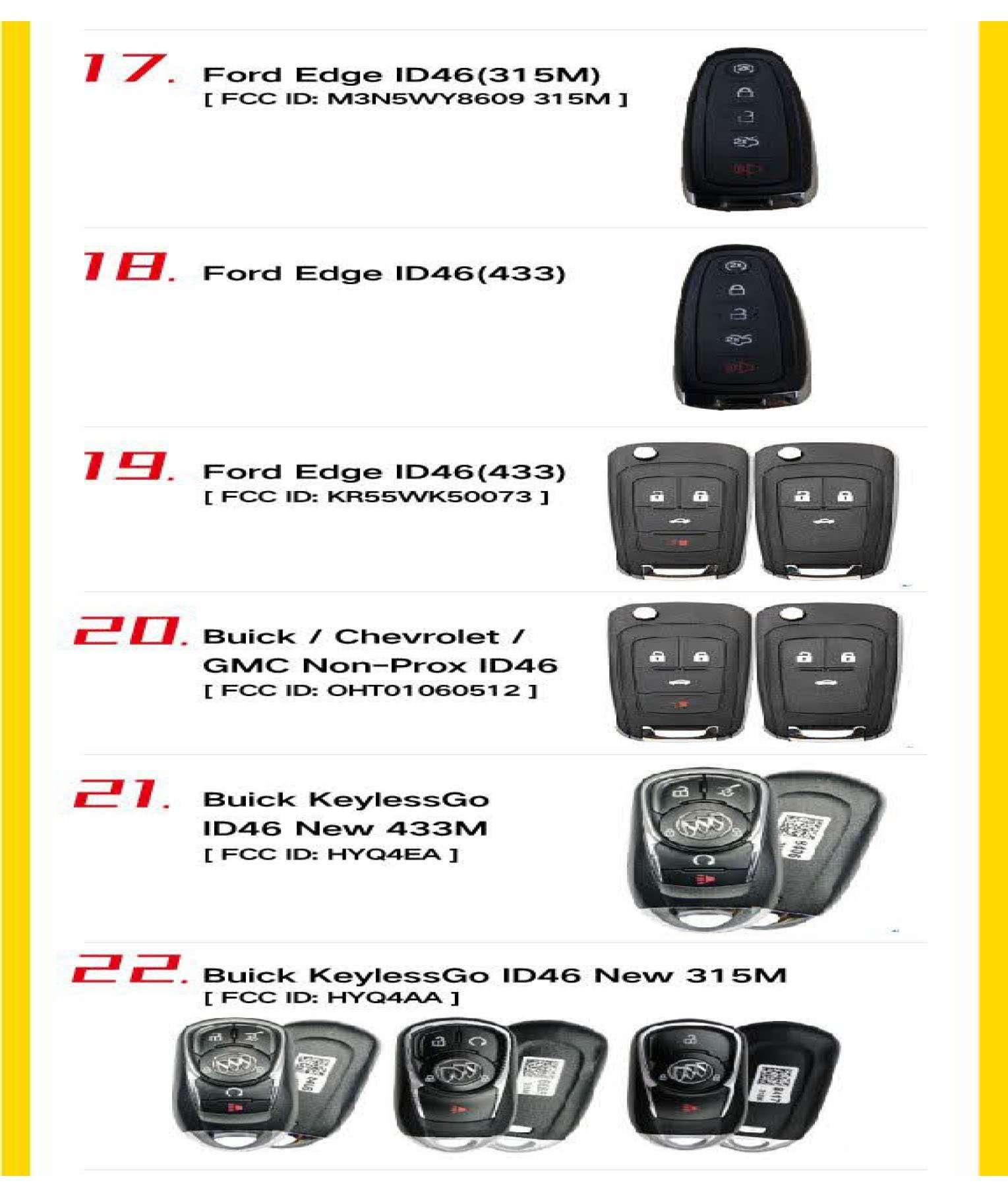 4-Button Universal Smart Key w/ Proximity Function for VVDI Key Tool (Xhorse) (BUNDLE OF 10) - UHS Hardware 4-Button Universal Smart Key w/ Proximity Function for VVDI Key Tool (Xhorse) (BUNDLE OF 10) - UHS Hardware