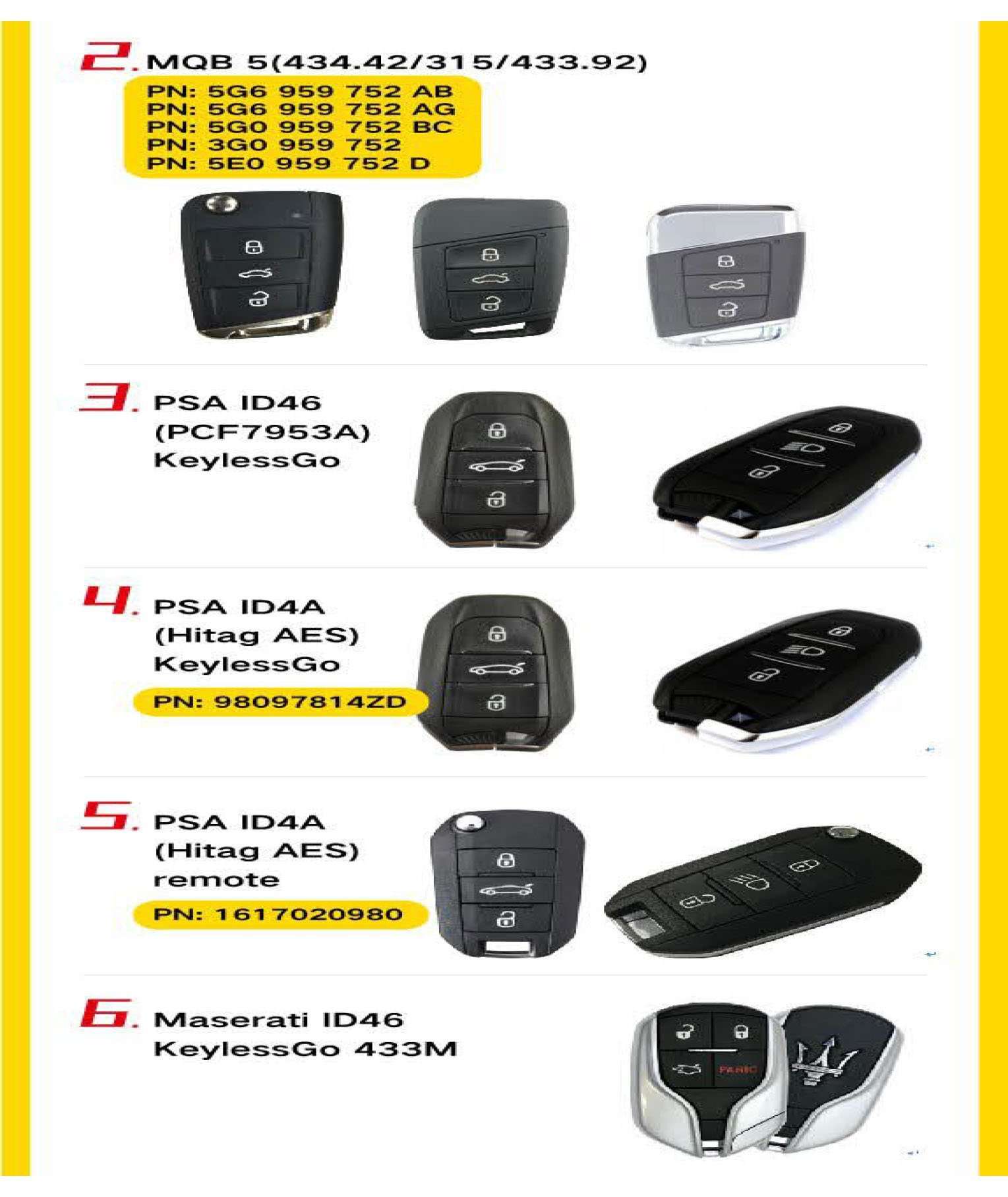4-Button Universal Smart Key w/ Proximity Function for VVDI Key Tool (Xhorse) (BUNDLE OF 10) - UHS Hardware 4-Button Universal Smart Key w/ Proximity Function for VVDI Key Tool (Xhorse) (BUNDLE OF 10) - UHS Hardware
