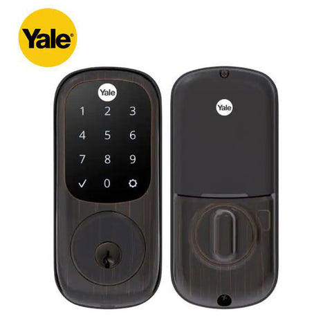 Yale - YRD226 - Assure Touchscreen Deadbolt - Single Cylinder - Keyed Different - Oil Rubbed Bronze - Fire Rated - Grade 2 - UHS Hardware Yale - YRD226 - Assure Touchscreen Deadbolt - Single Cylinder - Keyed Different - Oil Rubbed Bronze - Fire Rated - Grade 2 - UHS Hardware