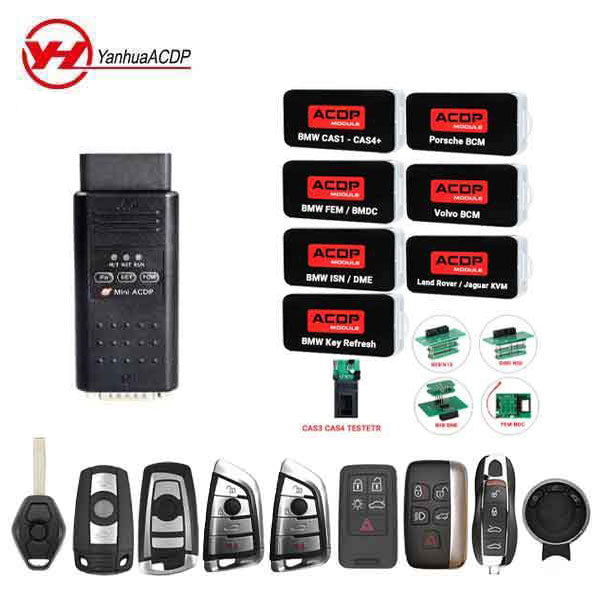 ACDP PRO w/  Keys - High End Vehicles COMPLETE STARTER KIT - BMW, Porsche, Volvo, Jaguar, Land Rover & More - UHS Hardware ACDP PRO w/  Keys - High End Vehicles COMPLETE STARTER KIT - BMW, Porsche, Volvo, Jaguar, Land Rover & More - UHS Hardware