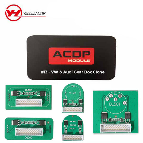 Yanhua - ACDP - VW AUDI - Gearbox Clone Module #13 - Audi DQ200, DQ250, DL382, DL501 & VL381 - UHS Hardware Yanhua - ACDP - VW AUDI - Gearbox Clone Module #13 - Audi DQ200, DQ250, DL382, DL501 & VL381 - UHS Hardware