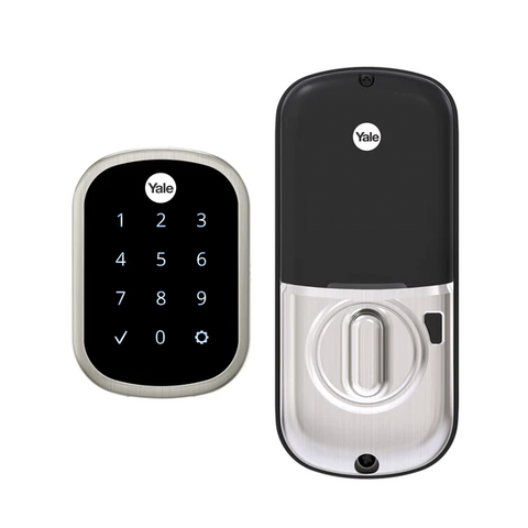 Yale - YRD256 - Assure Electronic Deadbolt Lock - Touchscreen - Satin Nickel - Grade 2 - UHS Hardware Yale - YRD256 - Assure Electronic Deadbolt Lock - Touchscreen - Satin Nickel - Grade 2 - UHS Hardware