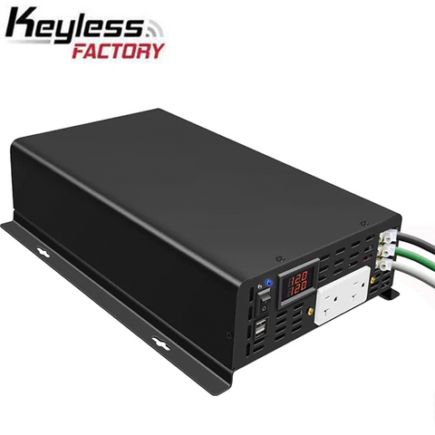 RBU5 - 12VDC - 2500 Watt Pure Sine Wave Inverter - Solar Power - DC to AC - Optional Remote Connectivity - USB Ports - UHS Hardware RBU5 - 12VDC - 2500 Watt Pure Sine Wave Inverter - Solar Power - DC to AC - Optional Remote Connectivity - USB Ports - UHS Hardware