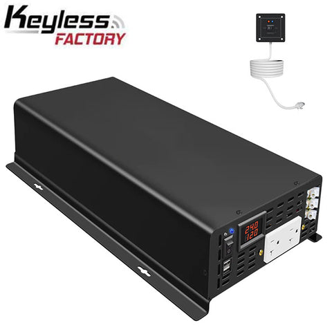 RBU5 - 12VDC - 3500 Watt Pure Sine Wave Inverter - Bi-Directional Inverter - DC to AC - Optional Remote Connectivity - USB Ports - UHS Hardware RBU5 - 12VDC - 3500 Watt Pure Sine Wave Inverter - Bi-Directional Inverter - DC to AC - Optional Remote Connectivity - USB Ports - UHS Hardware