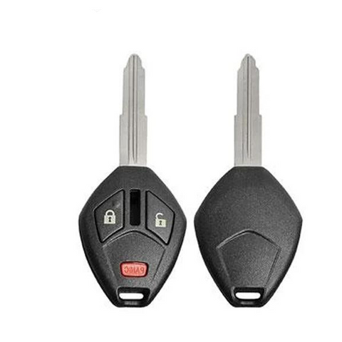 2007-2015 Mitsubishi / 3-Button Remote Head Key Shell / MIT3 / OUCG8D-620M-A (RHS-MIT-013) - UHS Hardware 2007-2015 Mitsubishi / 3-Button Remote Head Key Shell / MIT3 / OUCG8D-620M-A (RHS-MIT-013) - UHS Hardware