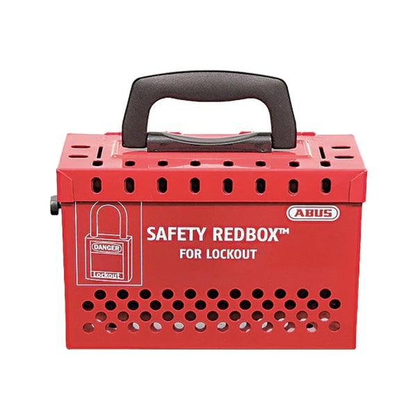 Abus - 00298 B835 Safety Redbox Incl. Wall-Bracket Locks & Cylinders Abus - 00298 B835 Safety Redbox Incl. Wall-Bracket Locks & Cylinders