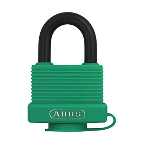 Abus - 06112 Padlock 70Ib/45 Ecolution Optional Keying Shackle Length Number Of Locks & Cylinders Abus - 06112 Padlock 70Ib/45 Ecolution Optional Keying Shackle Length Number Of Locks & Cylinders