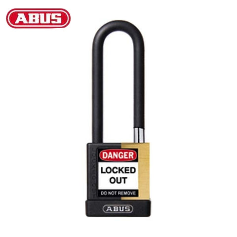 Abus - 20077 Plastic-Covered Aluminum Core Padlock 74M/40 3 Shackle Optional Keying Finish Number Of Abus - 20077 Plastic-Covered Aluminum Core Padlock 74M/40 3 Shackle Optional Keying Finish Number Of