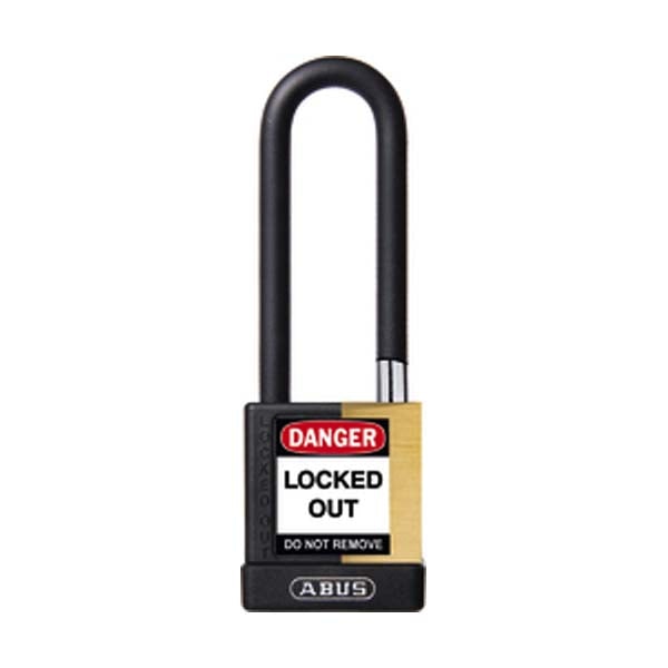 Abus - 20077 Plastic-Covered Aluminum Core Padlock 74M/40 3 Shackle Optional Keying Finish Number Of Abus - 20077 Plastic-Covered Aluminum Core Padlock 74M/40 3 Shackle Optional Keying Finish Number Of