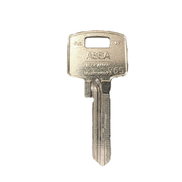 ASSA - MAX+ / Maximum + Security Restricted SFIC Key Blank - UHS Hardware ASSA - MAX+ / Maximum + Security Restricted SFIC Key Blank - UHS Hardware