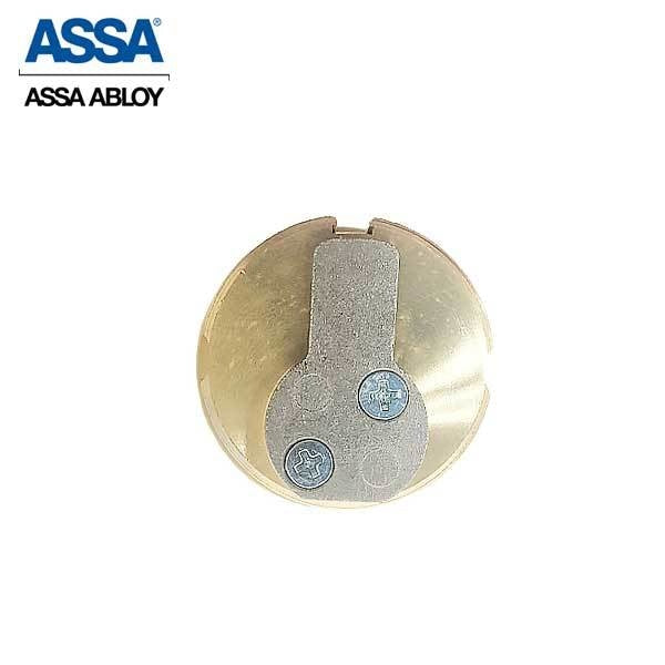 ASSA - MAX+ / Maximum + Security Mortise Cylinder - Adams Rite Cam - 1-1/2" - 605 - Bright Brass - UHS Hardware ASSA - MAX+ / Maximum + Security Mortise Cylinder - Adams Rite Cam - 1-1/2" - 605 - Bright Brass - UHS Hardware