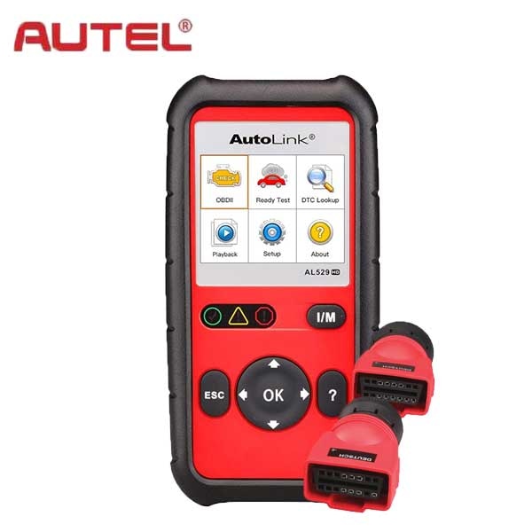 Autel - AutoLink - AL529HD - OBD2 / EOBD Heavy Duty Code Scanner and Emission Tester - UHS Hardware Autel - AutoLink - AL529HD - OBD2 / EOBD Heavy Duty Code Scanner and Emission Tester - UHS Hardware