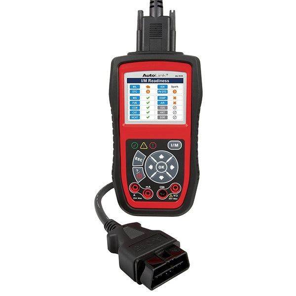 Autel - AutoLink - AL539 - Diagnostic Tool - One-Click I/M Readiness Key - 10 Modes of OBD II Test - Built-in Speaker - UHS Hardware Autel - AutoLink - AL539 - Diagnostic Tool - One-Click I/M Readiness Key - 10 Modes of OBD II Test - Built-in Speaker - UHS Hardware