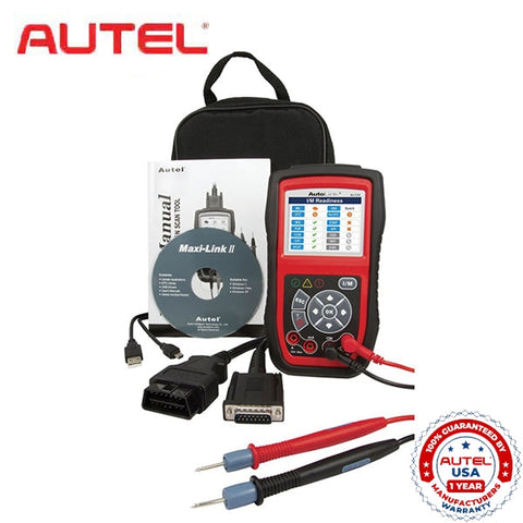Autel - AutoLink - AL539 - Diagnostic Tool - One-Click I/M Readiness Key - 10 Modes of OBD II Test - Built-in Speaker - UHS Hardware Autel - AutoLink - AL539 - Diagnostic Tool - One-Click I/M Readiness Key - 10 Modes of OBD II Test - Built-in Speaker - UHS Hardware