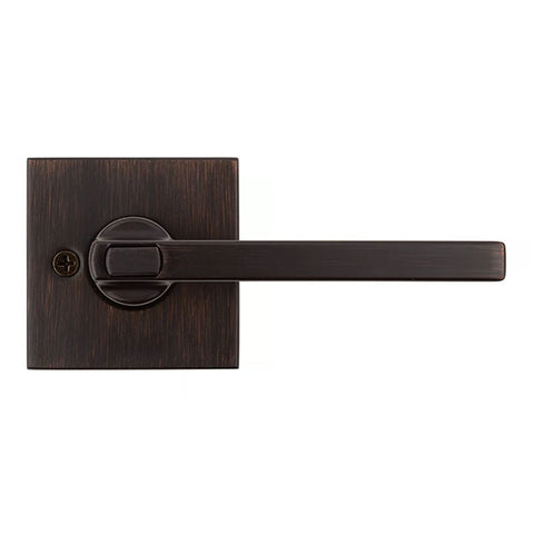 Kwikset - 156 - Halifax Lever - Square Rose - 11P - Venetian Bronze - Entrance - SmartKey Technology - Grade 2 - UHS Hardware Kwikset - 156 - Halifax Lever - Square Rose - 11P - Venetian Bronze - Entrance - SmartKey Technology - Grade 2 - UHS Hardware