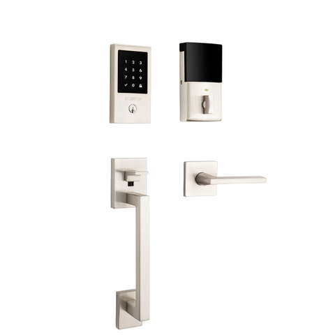 Baldwin Estate - 85390 - Minneapolis Sectional Z-Wave Handleset - Touch Screen - 056 - Lifetime Satin Nickel - Optional Handed - Grade 2 - UHS Hardware Baldwin Estate - 85390 - Minneapolis Sectional Z-Wave Handleset - Touch Screen - 056 - Lifetime Satin Nickel - Optional Handed - Grade 2 - UHS Hardware