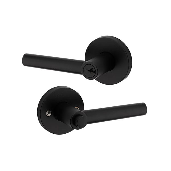 Kwikset - Milan Lever Set - Optional Rose - Optional Function - SmartKey Technology - Optional Finish - Grade 2 - UHS Hardware Kwikset - Milan Lever Set - Optional Rose - Optional Function - SmartKey Technology - Optional Finish - Grade 2 - UHS Hardware