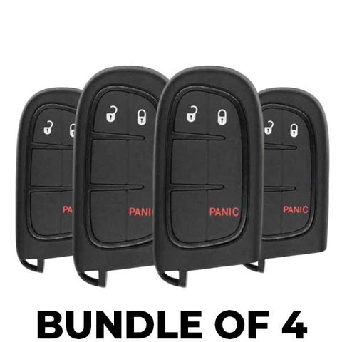 4 x 2013-2018 Dodge Ram / 3-Button Smart Key / PN: 56046954AF / GQ4-54T (BUNDLE OF 4) - UHS Hardware 4 x 2013-2018 Dodge Ram / 3-Button Smart Key / PN: 56046954AF / GQ4-54T (BUNDLE OF 4) - UHS Hardware
