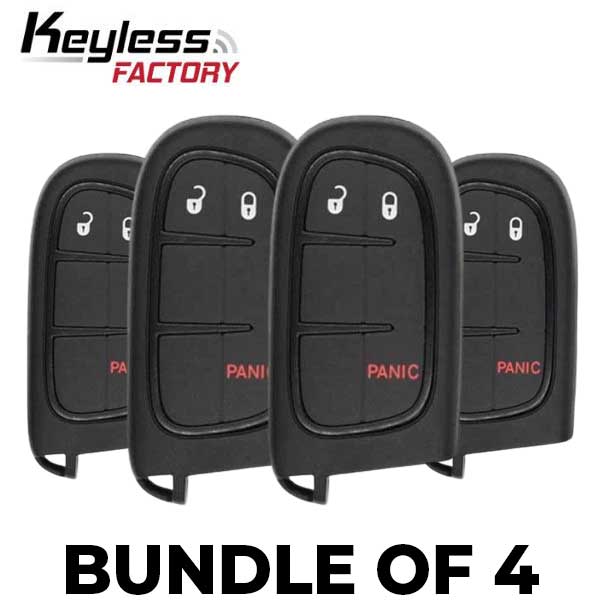 4 x 2013-2018 Dodge Ram / 3-Button Smart Key / PN: 56046954AF / GQ4-54T (BUNDLE OF 4) - UHS Hardware 4 x 2013-2018 Dodge Ram / 3-Button Smart Key / PN: 56046954AF / GQ4-54T (BUNDLE OF 4) - UHS Hardware