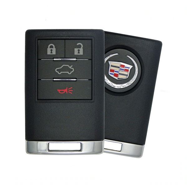 2008-2013 Cadillac CTS DTS / 4-Button Keyless Entry Remote / PN: 22889450 / OUC6000066 (OEM Refurb) - UHS Hardware 2008-2013 Cadillac CTS DTS / 4-Button Keyless Entry Remote / PN: 22889450 / OUC6000066 (OEM Refurb) - UHS Hardware