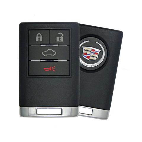 2008-2013 Cadillac CTS DTS / 4-Button Keyless Entry Remote / PN: 22889450 / OUC6000066 (OEM Refurb) - UHS Hardware 2008-2013 Cadillac CTS DTS / 4-Button Keyless Entry Remote / PN: 22889450 / OUC6000066 (OEM Refurb) - UHS Hardware