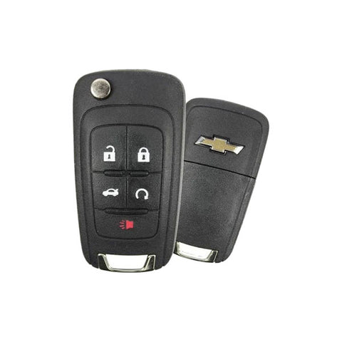 2010-2019 Chevrolet Camaro / Cruze / 5-Button Flip Key / PN: 5912545 / OHT01060512 (Strattec) - UHS Hardware 2010-2019 Chevrolet Camaro / Cruze / 5-Button Flip Key / PN: 5912545 / OHT01060512 (Strattec) - UHS Hardware