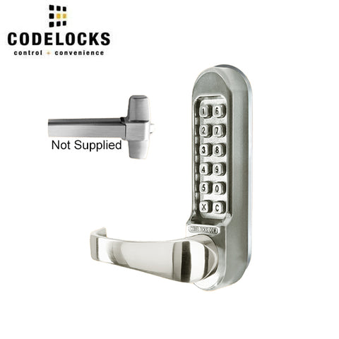 Code Locks - CL500 - Mechanical Lock Trim - Heavy Duty - 2 3/4" Backset - Panic Access Kit - Stainless Steel - UHS Hardware Code Locks - CL500 - Mechanical Lock Trim - Heavy Duty - 2 3/4" Backset - Panic Access Kit - Stainless Steel - UHS Hardware