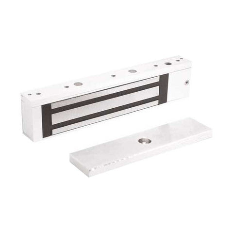 SDC - E1200 - Single Magnetic Lock - Surface Mount - 1200lbs. - 12/24VDC - Satin Aluminum - Grade 1 - UHS Hardware SDC - E1200 - Single Magnetic Lock - Surface Mount - 1200lbs. - 12/24VDC - Satin Aluminum - Grade 1 - UHS Hardware