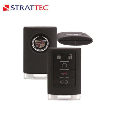 2008-2013 Cadillac CTS / 5-Button Key FOB / PN: 5923879 / OUC60000223 / Driver #1 (Strattec) - UHS Hardware 2008-2013 Cadillac CTS / 5-Button Key FOB / PN: 5923879 / OUC60000223 / Driver #1 (Strattec) - UHS Hardware
