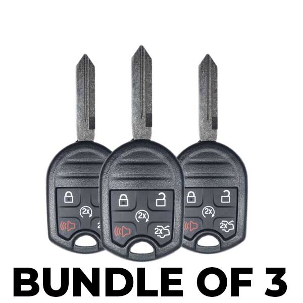 3x 2007-2017 Ford Lincoln / 5-Button Remote Head Key / CWTWB1U793 (BUNDLE OF 3) - UHS Hardware 3x 2007-2017 Ford Lincoln / 5-Button Remote Head Key / CWTWB1U793 (BUNDLE OF 3) - UHS Hardware