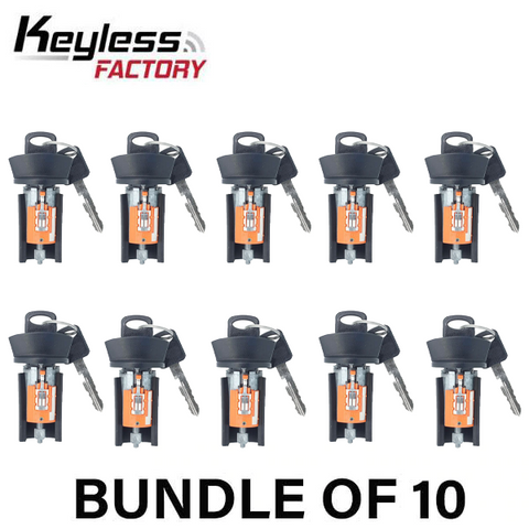 Ford 1996-2020 / 8-Cut / Ignition Lock / LSP Kit / Coded / 707624C (AFTERMARKET) (BUNDLE OF 10) - UHS Hardware Ford 1996-2020 / 8-Cut / Ignition Lock / LSP Kit / Coded / 707624C (AFTERMARKET) (BUNDLE OF 10) - UHS Hardware