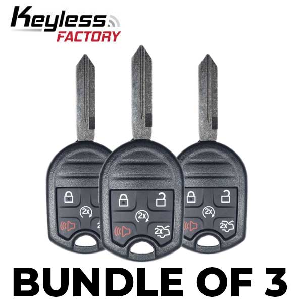 3x 2007-2017 Ford Lincoln / 5-Button Remote Head Key / CWTWB1U793 (BUNDLE OF 3) - UHS Hardware 3x 2007-2017 Ford Lincoln / 5-Button Remote Head Key / CWTWB1U793 (BUNDLE OF 3) - UHS Hardware