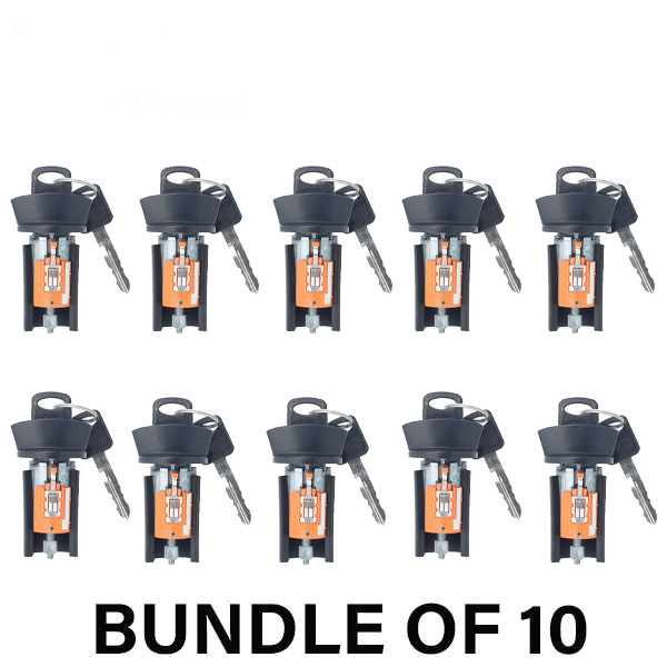 Ford 1996-2020 / 8-Cut / Ignition Lock / LSP Kit / Coded / 707624C (AFTERMARKET) (BUNDLE OF 10) - UHS Hardware