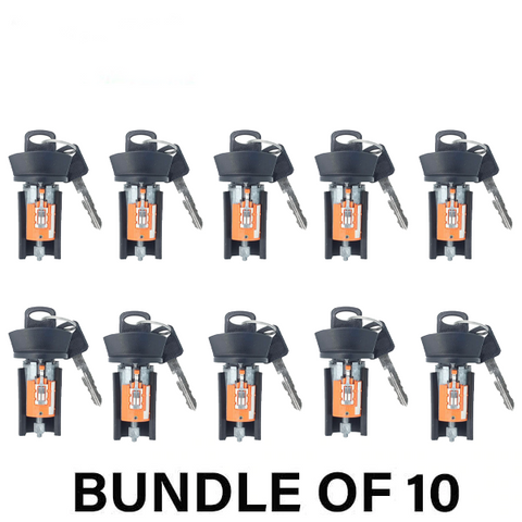 Ford 1996-2020 / 8-Cut / Ignition Lock / LSP Kit / Coded / 707624C (AFTERMARKET) (BUNDLE OF 10) - UHS Hardware Ford 1996-2020 / 8-Cut / Ignition Lock / LSP Kit / Coded / 707624C (AFTERMARKET) (BUNDLE OF 10) - UHS Hardware