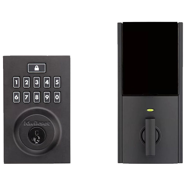 Kwikset - 913 - Smartcode Contemporary Electronic Deadbolt - 514 - Matte Black - Grade 2 - UHS Hardware Kwikset - 913 - Smartcode Contemporary Electronic Deadbolt - 514 - Matte Black - Grade 2 - UHS Hardware