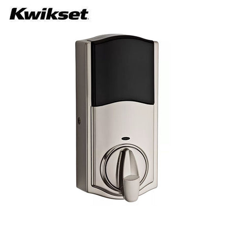 Kwikset - 916 - SmartCode Traditional Electronic Deadbolt - with Zigbee Technology - US15 - Satin Nickel - Grade 2 - UHS Hardware Kwikset - 916 - SmartCode Traditional Electronic Deadbolt - with Zigbee Technology - US15 - Satin Nickel - Grade 2 - UHS Hardware