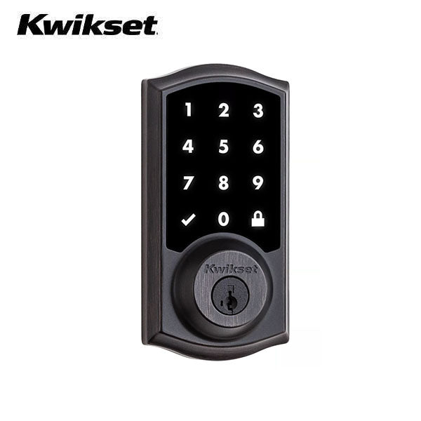 Kwikset - 916 - SmartCode Traditional Electronic Deadbolt - with Zigbee Technology - US11P - Venetian Bronze - Grade 2 - UHS Hardware Kwikset - 916 - SmartCode Traditional Electronic Deadbolt - with Zigbee Technology - US11P - Venetian Bronze - Grade 2 - UHS Hardware