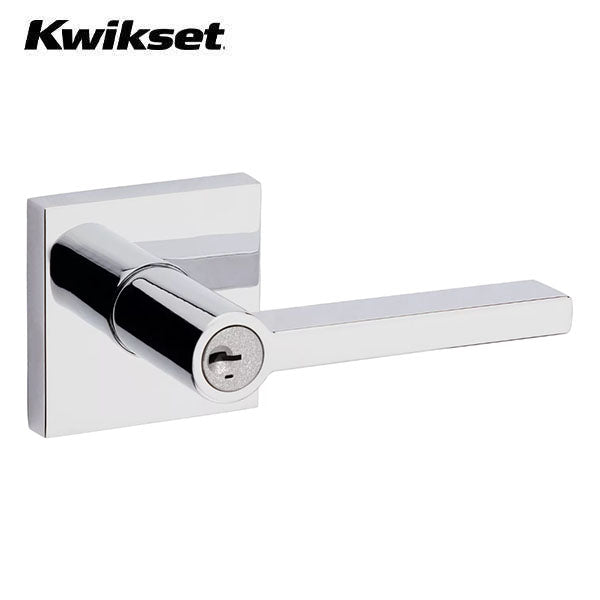 Kwikset - Halifax Lever Set - Square Rose - Optional Finish - Optional Function - SmartKey Technology - Grade 2 - UHS Hardware Kwikset - Halifax Lever Set - Square Rose - Optional Finish - Optional Function - SmartKey Technology - Grade 2 - UHS Hardware