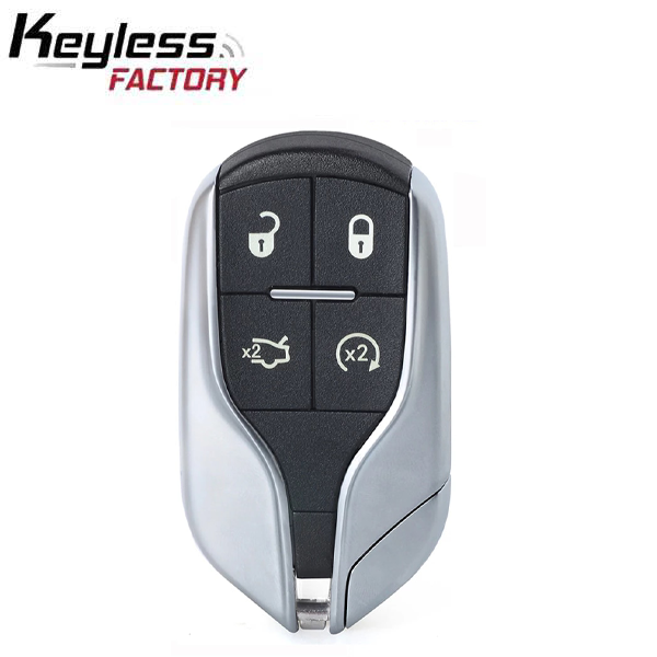 2014-2016 Maserati Ghibli / Quattroporte / 4-Button Smart Key w/ Remote Start / PN: 5923336 / M3N-7393490 (AFTERMARKET) - UHS Hardware 2014-2016 Maserati Ghibli / Quattroporte / 4-Button Smart Key w/ Remote Start / PN: 5923336 / M3N-7393490 (AFTERMARKET) - UHS Hardware