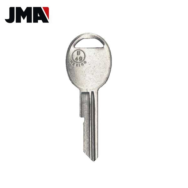 GM B49 / S1098B Mechanical Key (JMA-GM-10E) - UHS Hardware GM B49 / S1098B Mechanical Key (JMA-GM-10E) - UHS Hardware