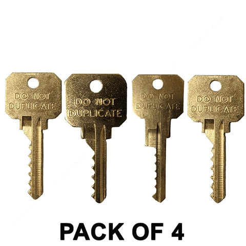 JMA - BUMP Keys For SC1 / SC4 / KW1 / KW11 (BUNDLE OF 4) - UHS Hardware JMA - BUMP Keys For SC1 / SC4 / KW1 / KW11 (BUNDLE OF 4) - UHS Hardware