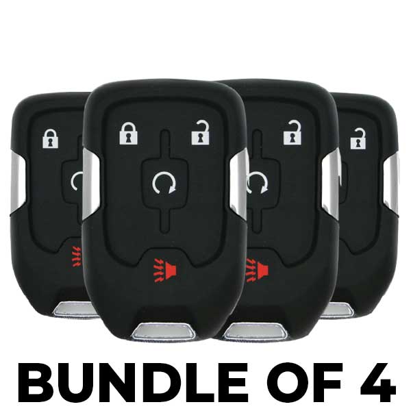 4 x 2015-2020 GMC / 4-Button Smart Key / HYQ1AA (BUNDLE OF 4) - UHS Hardware 4 x 2015-2020 GMC / 4-Button Smart Key / HYQ1AA (BUNDLE OF 4) - UHS Hardware