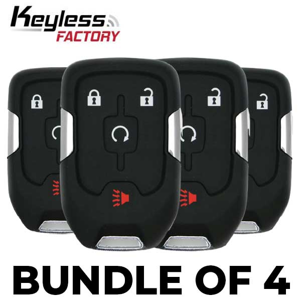 4 x 2015-2020 GMC / 4-Button Smart Key / HYQ1AA (BUNDLE OF 4) - UHS Hardware 4 x 2015-2020 GMC / 4-Button Smart Key / HYQ1AA (BUNDLE OF 4) - UHS Hardware