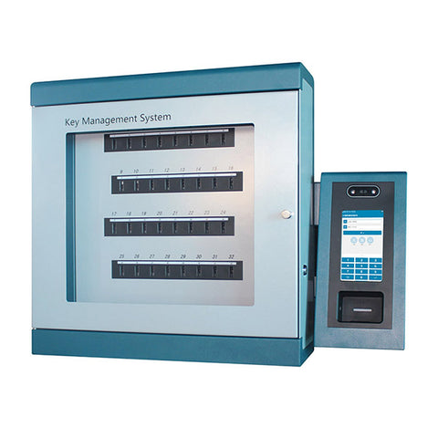 Landwell - I Keybox - Intelligent Key Management System - Android OS - Single Cabinet - Key Safe - RFID - Expandable - Optional Key slots - UHS Hardware Landwell - I Keybox - Intelligent Key Management System - Android OS - Single Cabinet - Key Safe - RFID - Expandable - Optional Key slots - UHS Hardware